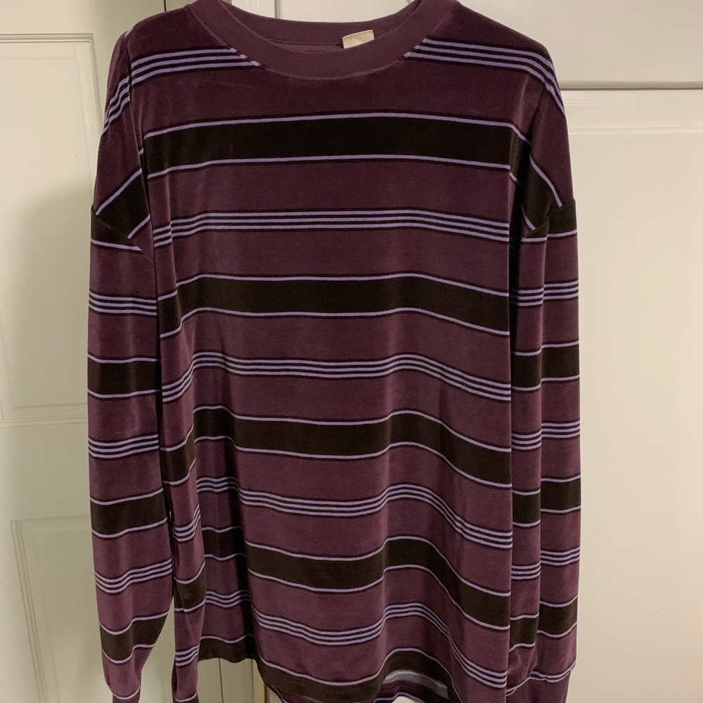 Velvet striped Levi's shirt
